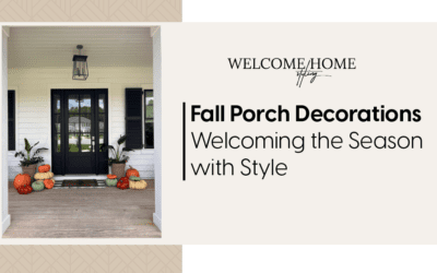 Fall Porch Decorations: Welcoming the Season with Style