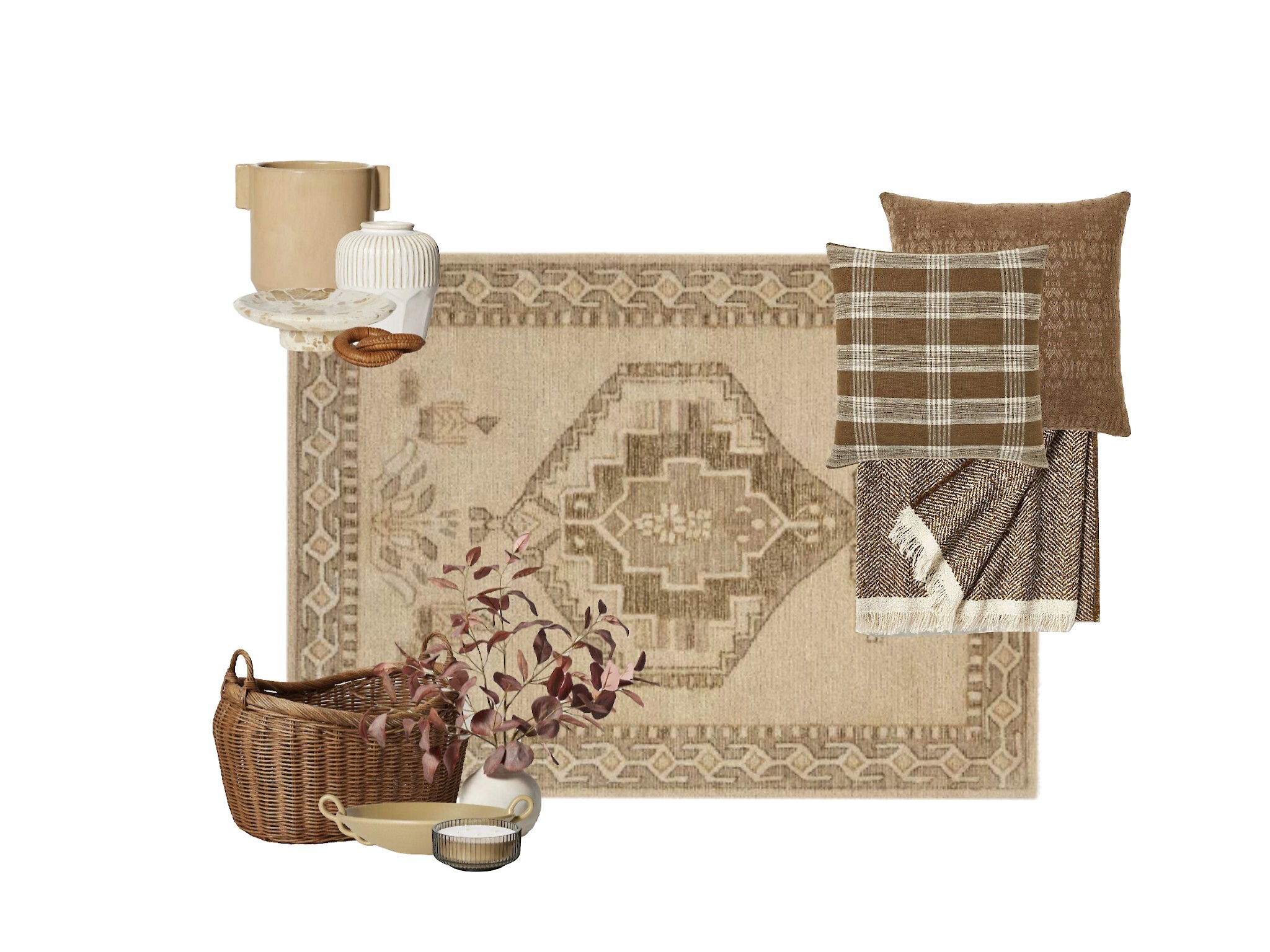 Transitional Home Fall Decor items