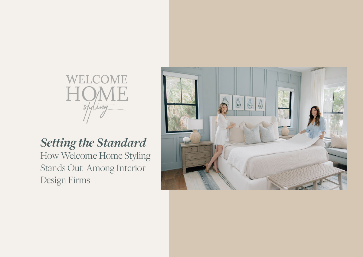 Welcome Home Styling Stands Out Among Interior Design Firms