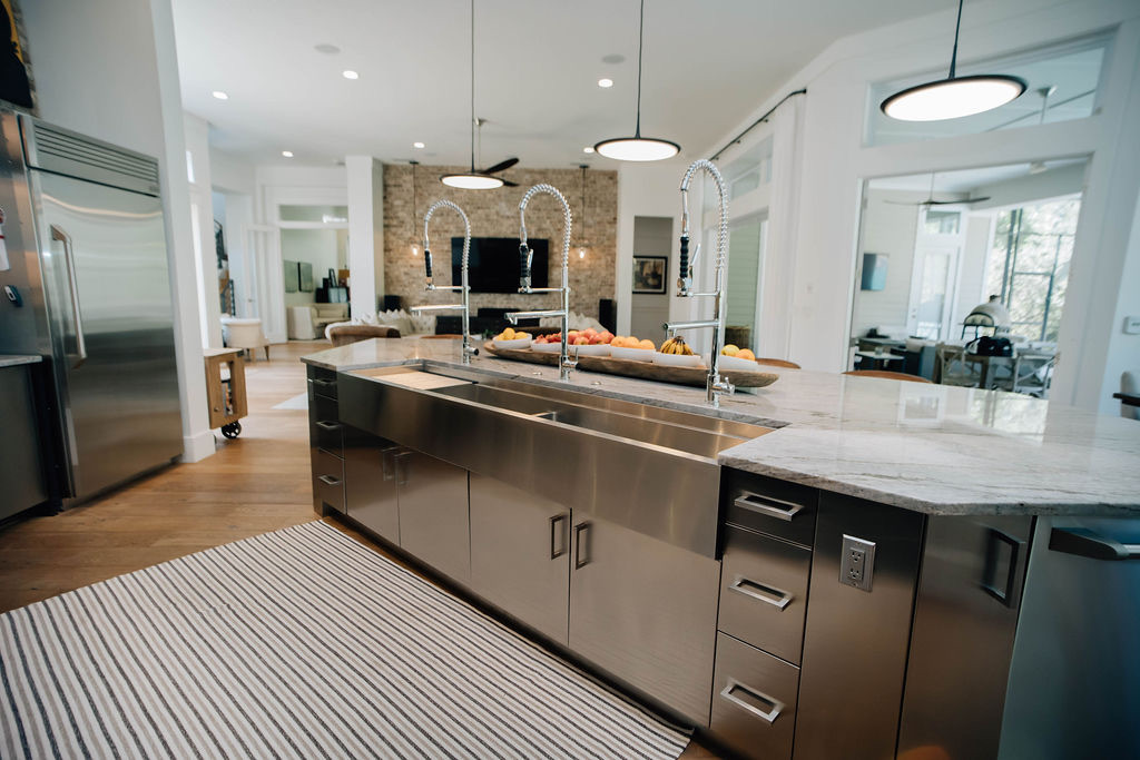 This complete chef’s kitchen was brought to life by Jessica Woodward and the Welcome Home Styling team.