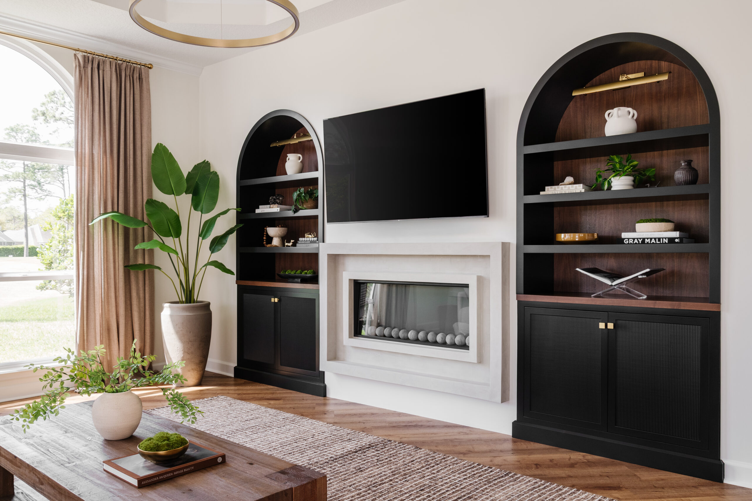 Custom built-ins for a full home renovation.