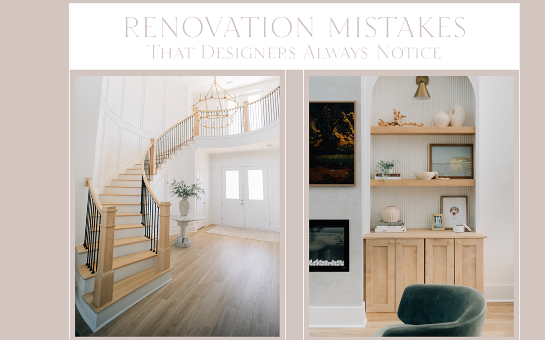 Renovation Mistakes Homeowners Make That Designers Always Notice